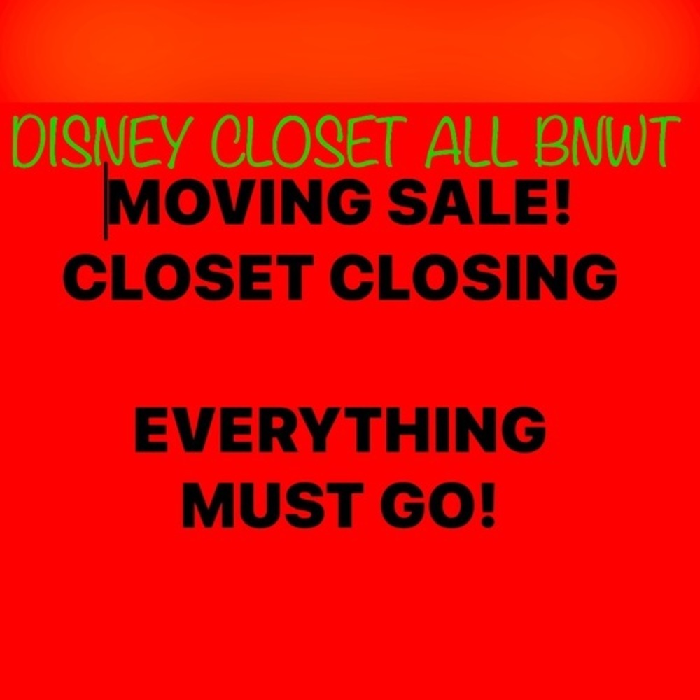 Disney Closet Clearance - Moving - All must go!